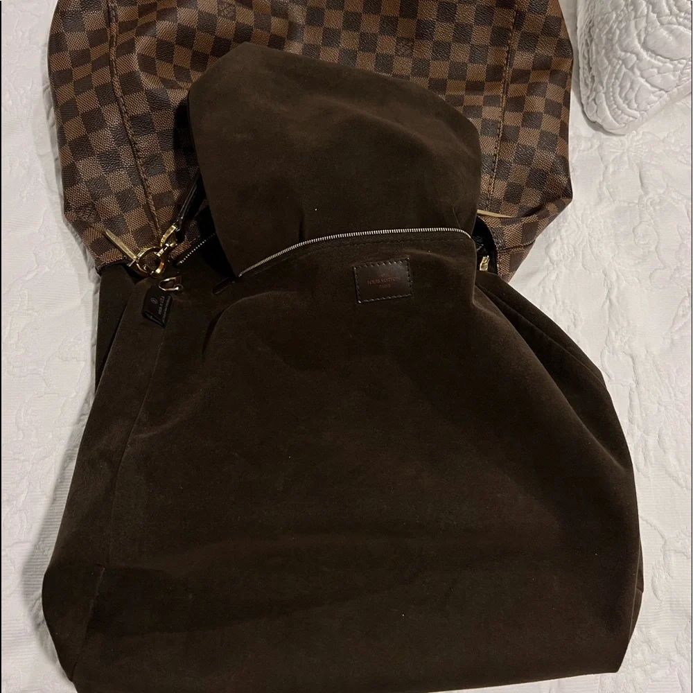 ‼️SOLD ‼️to a beautiful woman 🤎Louis Vuitton Portobello Handbag Damier GM🤎 - Picture 10 of 16